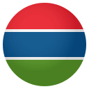 Flag: Gambia Emoji, Emoji One style