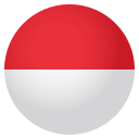 Flag: Indonesia Emoji, Emoji One style