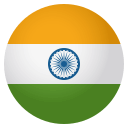 Flag: India Emoji, Emoji One style