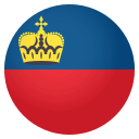 Flag: Liechtenstein Emoji, Emoji One style