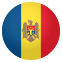Flag: Moldova Emoji, Emoji One style