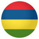 Flag: Mauritius Emoji, Emoji One style