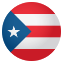 Flag: Puerto Rico Emoji, Emoji One style