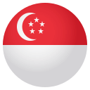 Flag: Singapore Emoji, Emoji One style