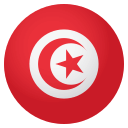 Flag: Tunisia Emoji, Emoji One style