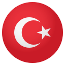 Flag: Turkey Emoji, Emoji One style