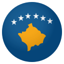Flag: Kosovo Emoji, Emoji One style