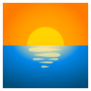 Sunrise Emoji, Emoji One style