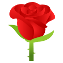 Rose Emoji, Emoji One style