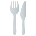 Fork and Knife Emoji, Emoji One style
