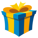 Wrapped Gift Emoji, Emoji One style