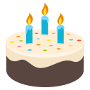 Birthday Cake Emoji, Emoji One style