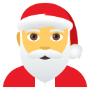 Santa Claus Emoji, Emoji One style