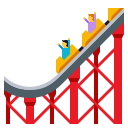 Roller Coaster Emoji, Emoji One style
