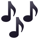 Musical Notes Emoji, Emoji One style