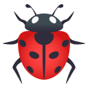 Lady Beetle Emoji, Emoji One style