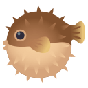 Blowfish Emoji, Emoji One style