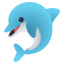 Dolphin Emoji, Emoji One style