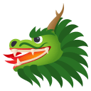 Dragon Face Emoji, Emoji One style