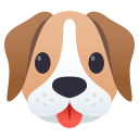 Dog Face Emoji, Emoji One style