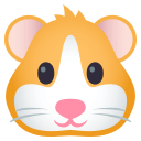 Hamster Face Emoji, Emoji One style