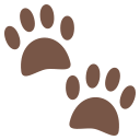 Paw Prints Emoji, Emoji One style