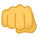 Oncoming Fist Emoji, Emoji One style