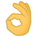 Ok Hand Emoji, Emoji One style