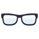 Glasses Emoji, Emoji One style