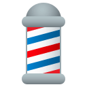 Barber Pole Emoji, Emoji One style
