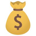 Money Bag Emoji, Emoji One style