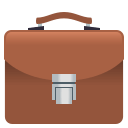 Briefcase Emoji, Emoji One style