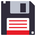 Floppy Disk Emoji, Emoji One style