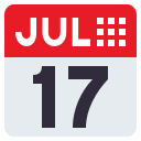 Calendar Emoji, Emoji One style