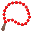 Prayer Beads Emoji, Emoji One style