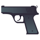 Pistol Emoji, Emoji One style