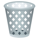 Wastebasket Emoji, Emoji One style