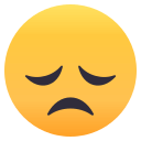 Disappointed Face Emoji, Emoji One style