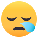 Sleepy Face Emoji, Emoji One style