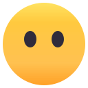 Face Without Mouth Emoji, Emoji One style