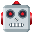 Robot Face Emoji, Emoji One style