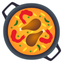 Shallow Pan of Food Emoji, Emoji One style