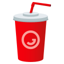 Cup with Straw Emoji, Emoji One style