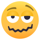 Woozy Face Emoji, Emoji One style