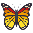Butterfly Emoji, Emoji One style