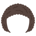 Curly Hair Emoji, Emoji One style