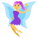 Woman Fairy Emoji, Emoji One style