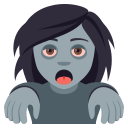 Woman Zombie Emoji, Emoji One style