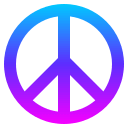 Peace Symbol, Emoji One style