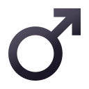 Male Sign, Emoji One style